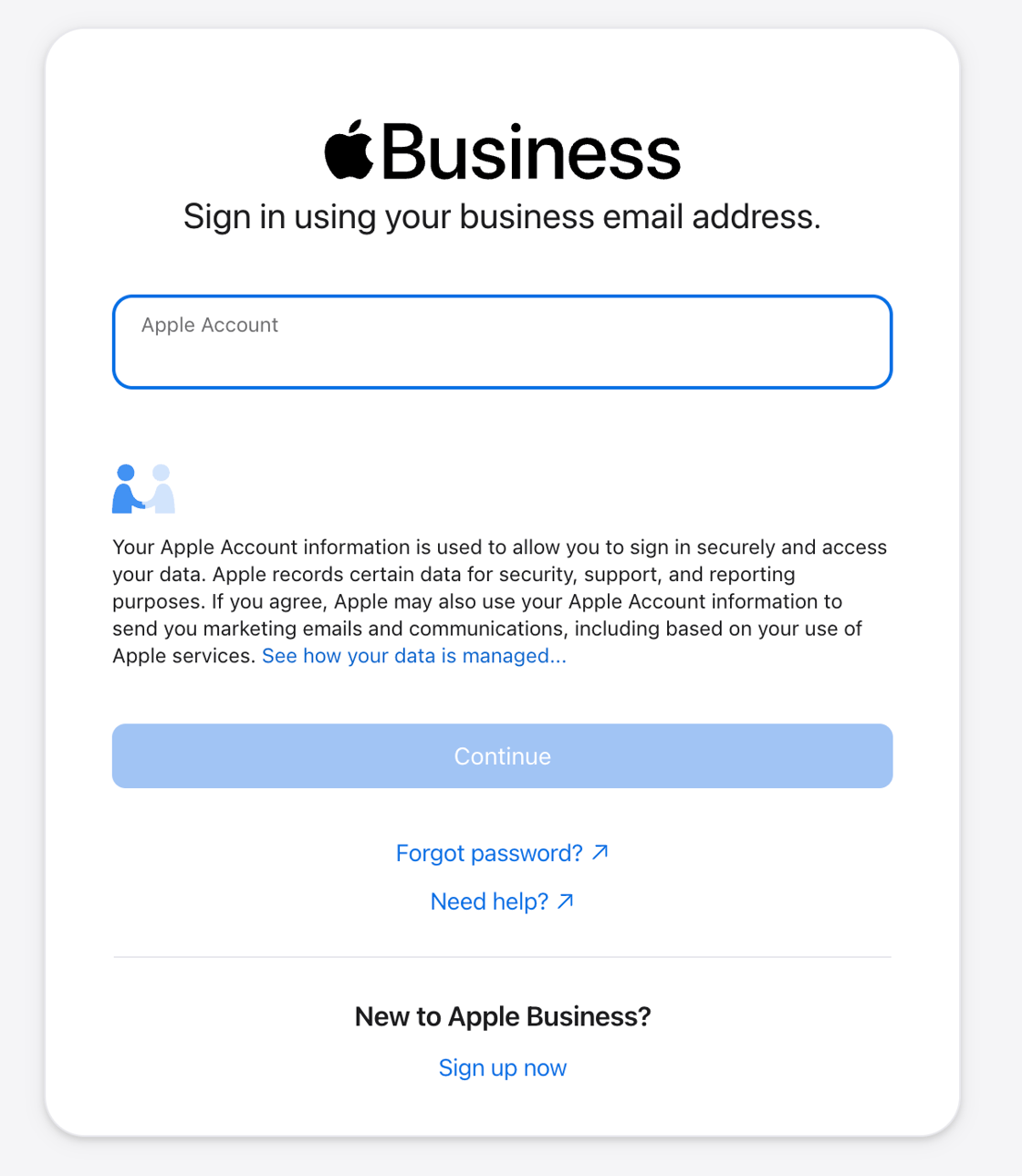 Apple Business Connect Login 